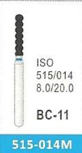 5 pcs FG Diamond Burs Gross Reduction, BC-11M, 515-014 Medium