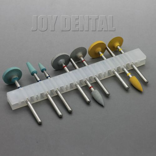 Diamond polishers for zirconia (smoothing and high gloss polishing) Burs Kit