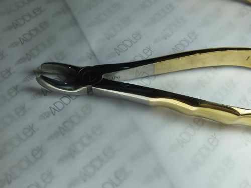 ADDLER   Upper Molars Right Anatomical Forceps Golden German Stainless