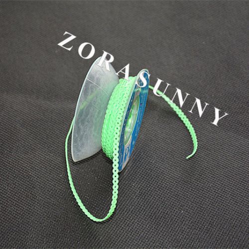 Dental Orthodontic Spool Elastic Ultra Power Chains Green Long 15 Feet CE