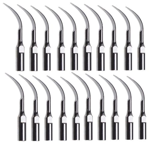 20pc dental ultrasonic scaler tip scaling for satelec dte nsk type handpiece gd1 for sale