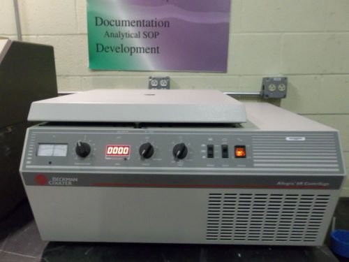 Beckman Coulter Refrigerated Centrifuge Allegra 6R