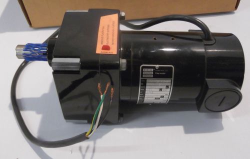 Bodine Electric Gear Motor, Type 32D3BEPM-W4