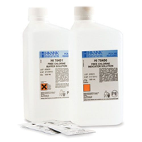 Hanna Instruments HI 70480 Free Chlorine Reagents set for PCA series