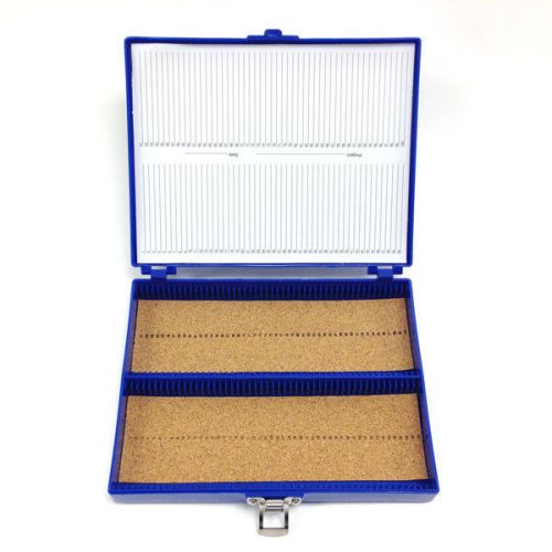 Slide box - 100-slide/cork - 8.25&#034;w x 7&#034;d x 1.5&#034;h 1 ea for sale