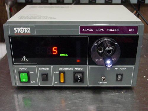 KARL STORZ 615 XENON LIGHT SOURCE w TURRET