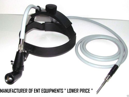 ENT HEADLIGHT FIBEROPTIC MEDICAL INSTRUMENT EXAM AND DIAGNOSTIC  HEDALIGHT CABLE