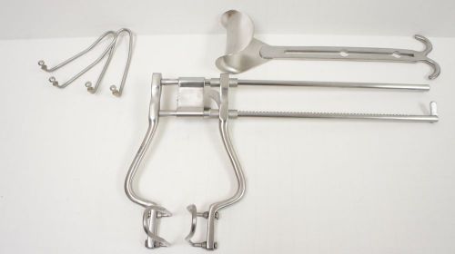 Balfour Abdominal Retractor Fenestrated Blades 4” Deep 7” Spread