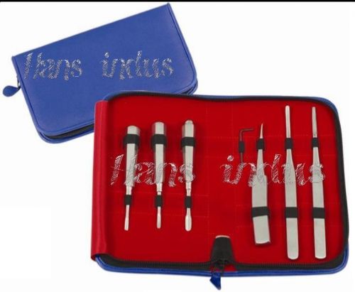 Tooth Elevator Set of 6 for Equine Dentistry - Elevators for Horse Dentistry