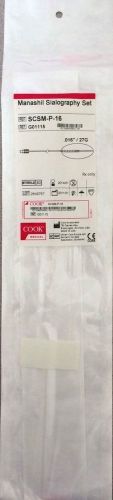 COOK MEDICAL G01115 MANASHIL SIALOGRAPHY SET 0.016&#034; x 27G