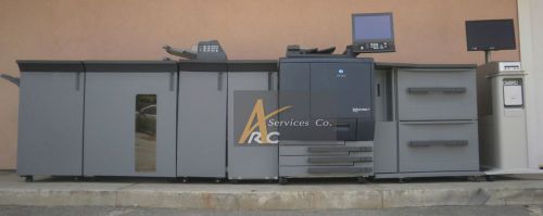 Konica minolta bizhub press c7000 with ls-505,pf-602,ic-306 and more! for sale