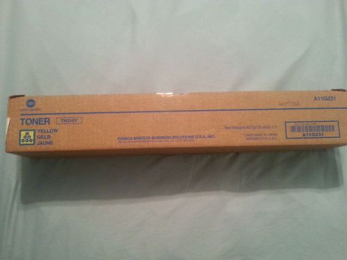 Genuine Konica Minolta TN216Y A11G231 Yellow Toner NIB