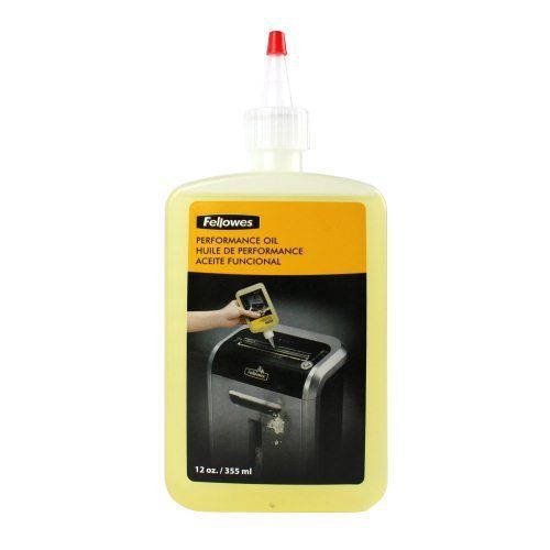 Fellowes Powershred Shredder Oil &amp; Lubricant 12oz 35250 Free Shipping