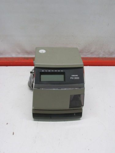 Amano Model PIX-3000 Electronic Time Recorder