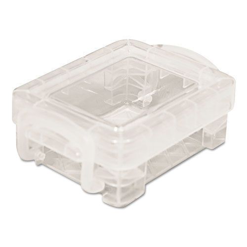 Advantus Super Stacker Bitty Box, Clear, 5/Pk - AVT40315