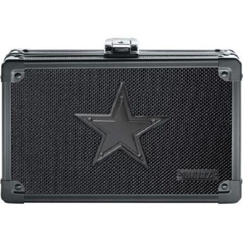 Vaultz Locking Pencil Box, Black Star