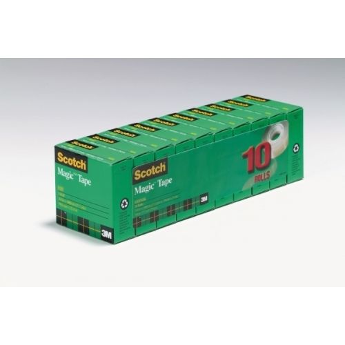 Brand New! Scotch Magic Tape Value Pack (MMM810P10K) —10 rolls