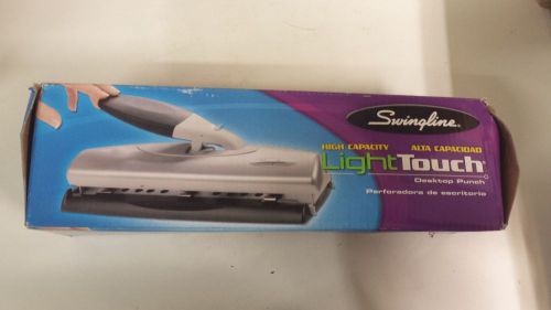 Swingline LightTouch High Capacity Desktop Punch 2-3 Holes 20 Sheets