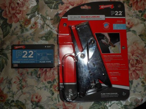 Arrow P22 Stapler w/Box of 1/4&#034; Staples