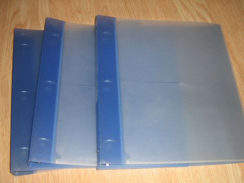 3 NEW  Avery Flexible Presentation  Folder Binder   1&#034;   View