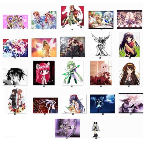 30 Personalized Address Labels Animes Buy 3 get 1 free (a3)