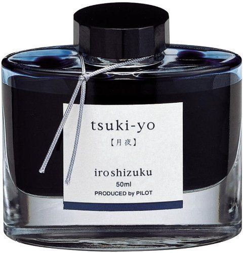 Pilot Iroshizuku Bottled Fountain Pen Ink, Tsuki-Yo, Moonlight, Teal (69205)