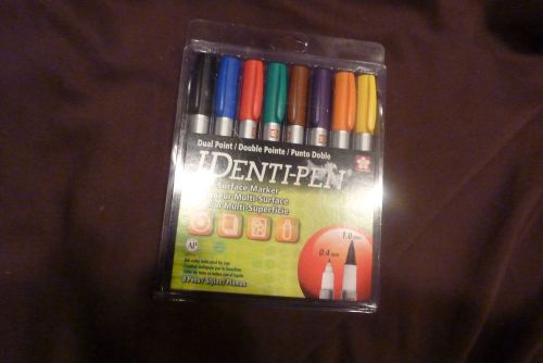 Sakura Identipen-Set of 8 Dual Point