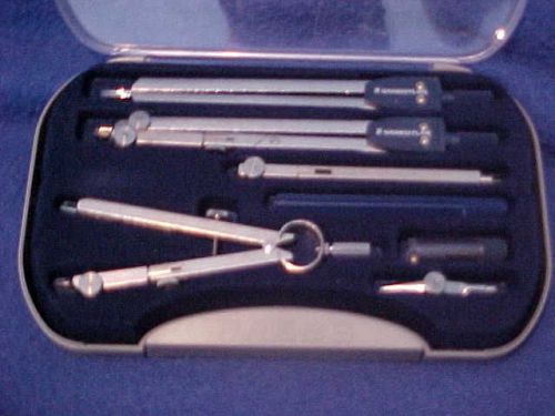 Staedtler Arco Compass Set 8 All Metal Pieces Plus Plastic case