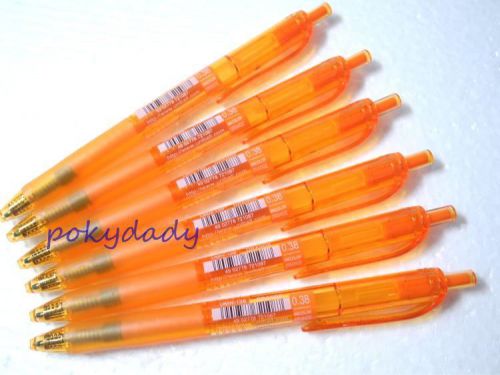 12pcs  Uni-Ball Signo UMN-138 0.38mm roller ball pen Orange(Japan)