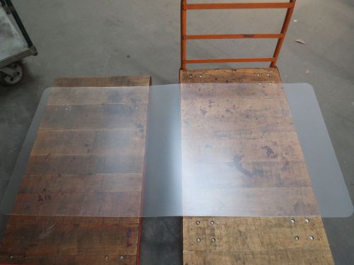 Desktex anti-slip polycarbonate desk protector, 35 x 71 inches - cosmetic damage for sale