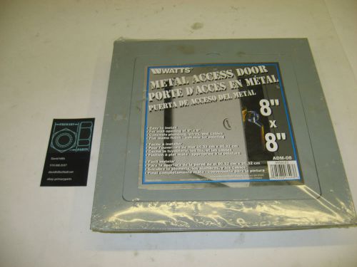 WATTS 8&#034;X8&#034;   METAL  ACCESS DOOR   PN: ADM-08        NIB  !!!!