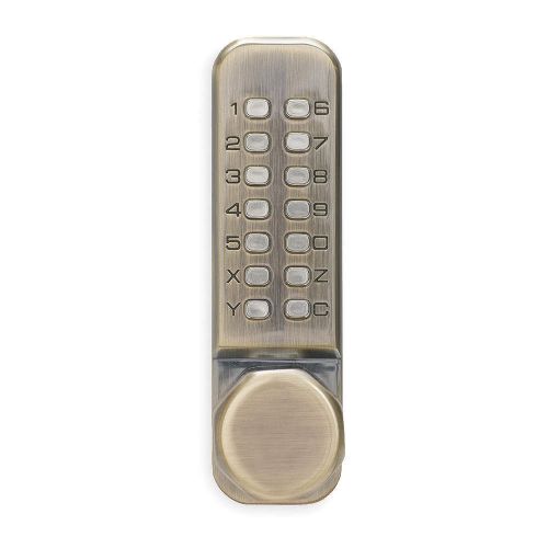 Kaba simplex ld452-35-05-41 ld450 access control lock antiqu brass 2 3/4 backset for sale