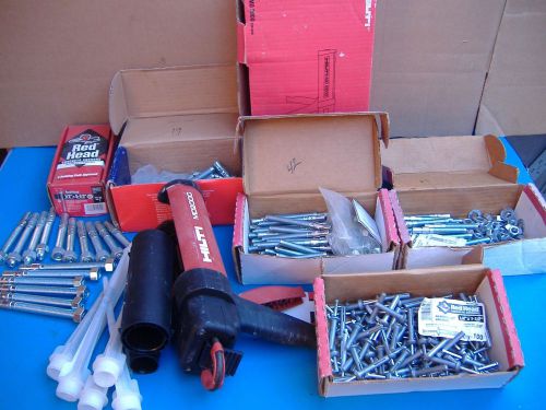 HILTI MD2000, REDHEAD Anchors