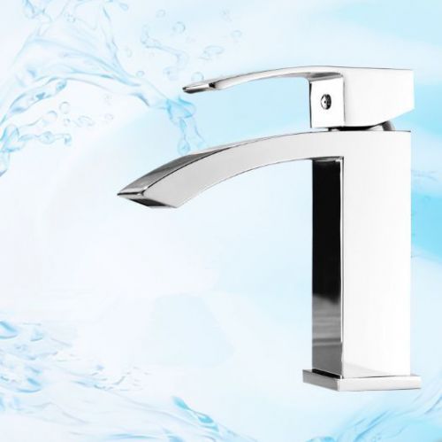 Premium quality bathroom basin sink mixer faucet tap chrome plated solid brass for sale