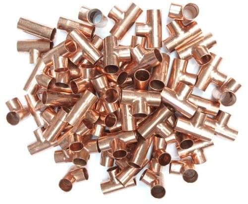 SIXTY (60) 1/2&#034; ELKHART COPPER TEE&#039;S C X C X C #111