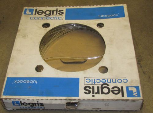 80&#039; LEGRIS 1094U56R00 1/4&#034; O.D. .160&#034; CLEAR POLYURETHANE POLYETHER TUBING NIB