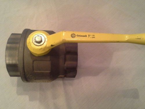 Grinnell 3 Inch Brass Ball Valve 3&#034;