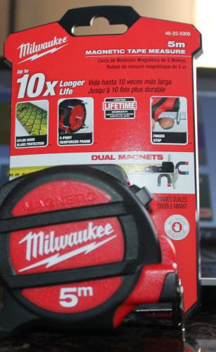 Milwaukee 48-22-5305 5M Magnetic Tape Measure New Unused