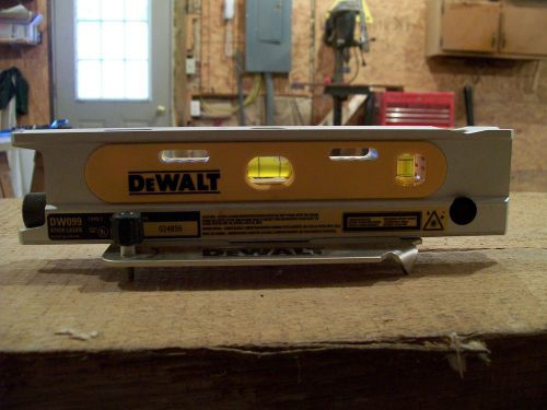 DEWALT LASER STICK LEVEL MAGINETIC BASE DW099 1/1 ON EBAY