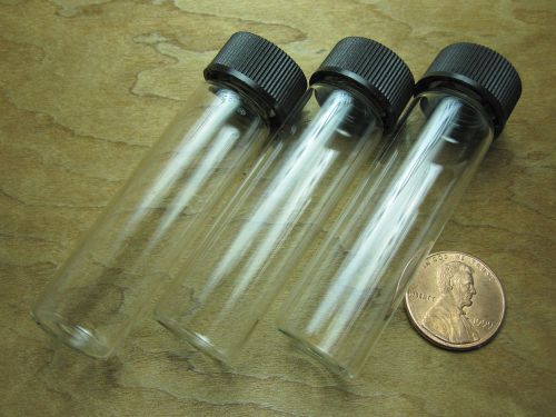 3- 2oz Gold Prospecting Panning Pan Sluice Box Dredge Mining Glass Vials New