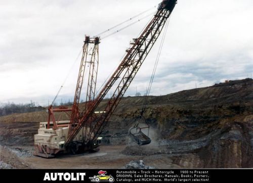 1975 ? Central Ohio Coal Dragline Crane Photo Poster zc3866-3B1RG4