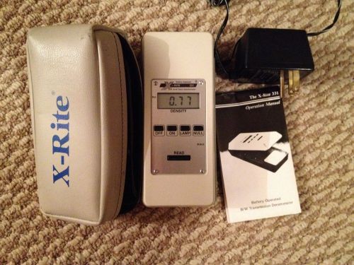 X-Rite 331 B/W Transmission Densitometer