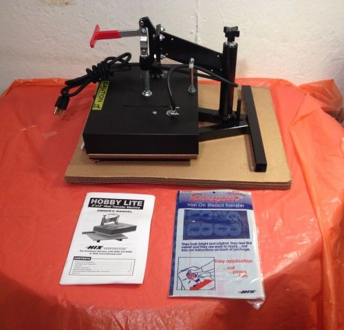 Hix Heat Press Hobby Lite HL-912 9&#034;x12&#034; &gt;&gt;FREE SHIPPING!&lt;&lt;