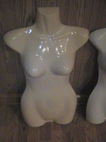 New 8 flesh female torso mannequin forms (sm-md) w/hook hanger woman&#039;s clothing for sale