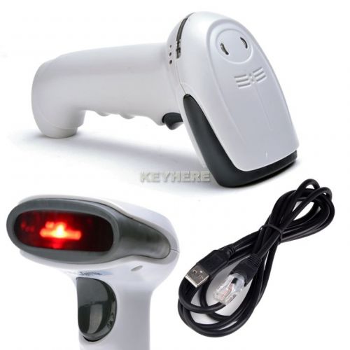 USB Barcode Scanner Bar Code Reader Laser Handheld ua For POS Grey Barcode K0E1