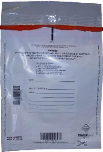 10x13 Plastic Security Deposit Bags, Opaque 100/pack