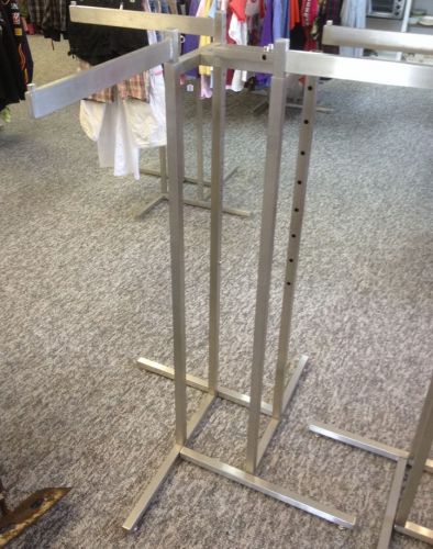 Stainless Steel Quad clothing racks