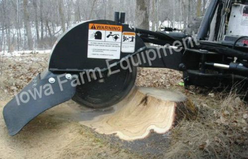 IFE Skid Steer Quick Attach Stump Grinder: 15-30GPM: 1 Only @ This Sale Price!