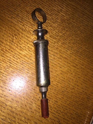 Vintage Morman MFG Co.Syringe Quincy ILL