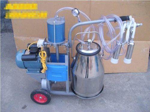 New Electric Milking Machine For Cows or Sheep 110v/220v Free Sea Shipping